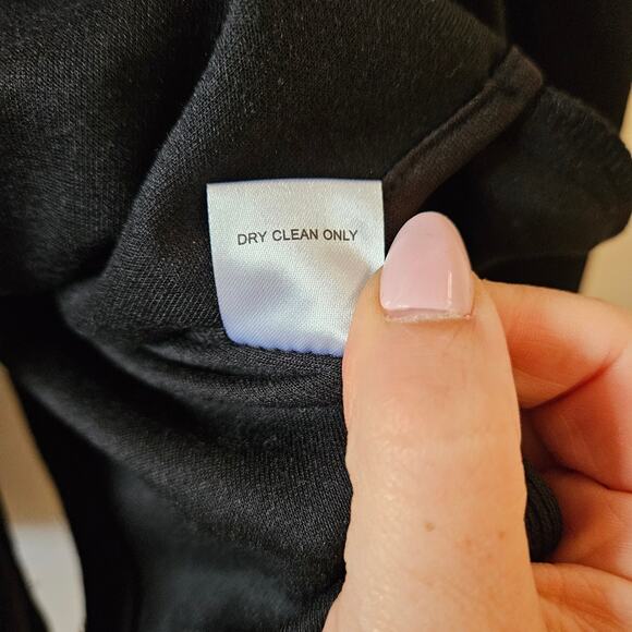 41 Hawthorn Black Button Front Blazer Size S Professional Career Office - Picture 6 of 14